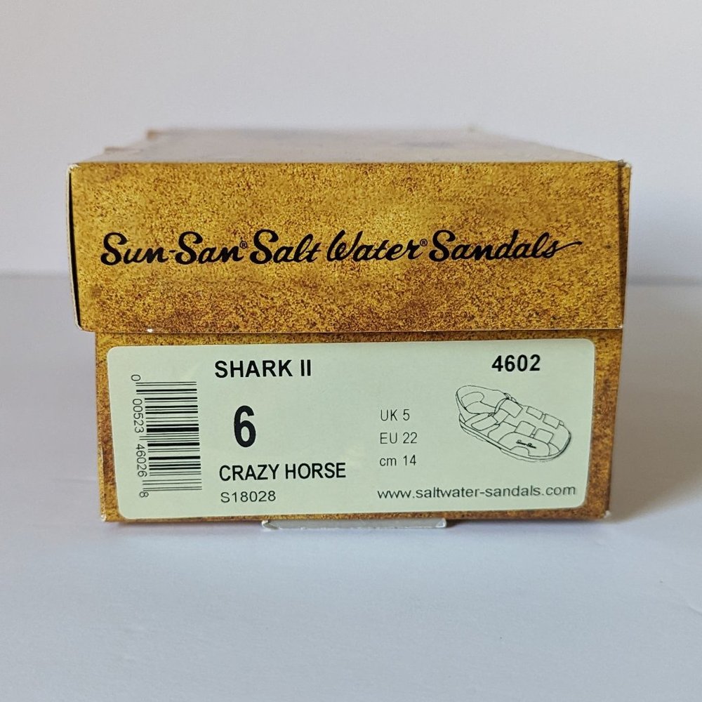 Sun-San | Toddler Leather Saltwater Sandals - Picture 6 of 7